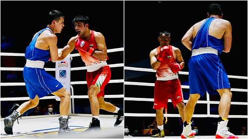 Thailand Open International Boxing Tournament 2022: Sumit Kundu (L) and Gaurav Chauhan (R) (Pic Credit: BFI)