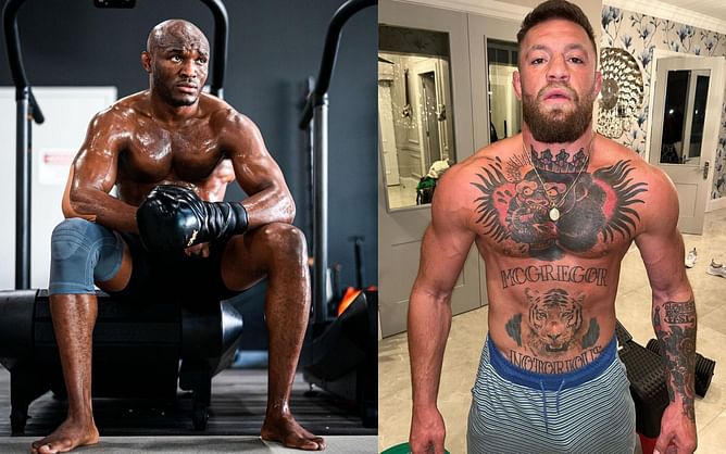 "He hasn't done anything in the sport as of late" - Kamaru Usman feels Conor McGregor is running his mouth to stay "relevant"