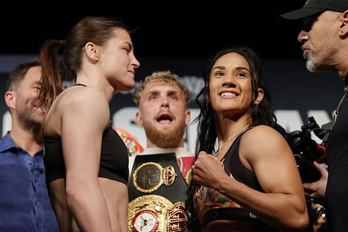 Katie Taylor v Amanda Serrano - Weigh-in