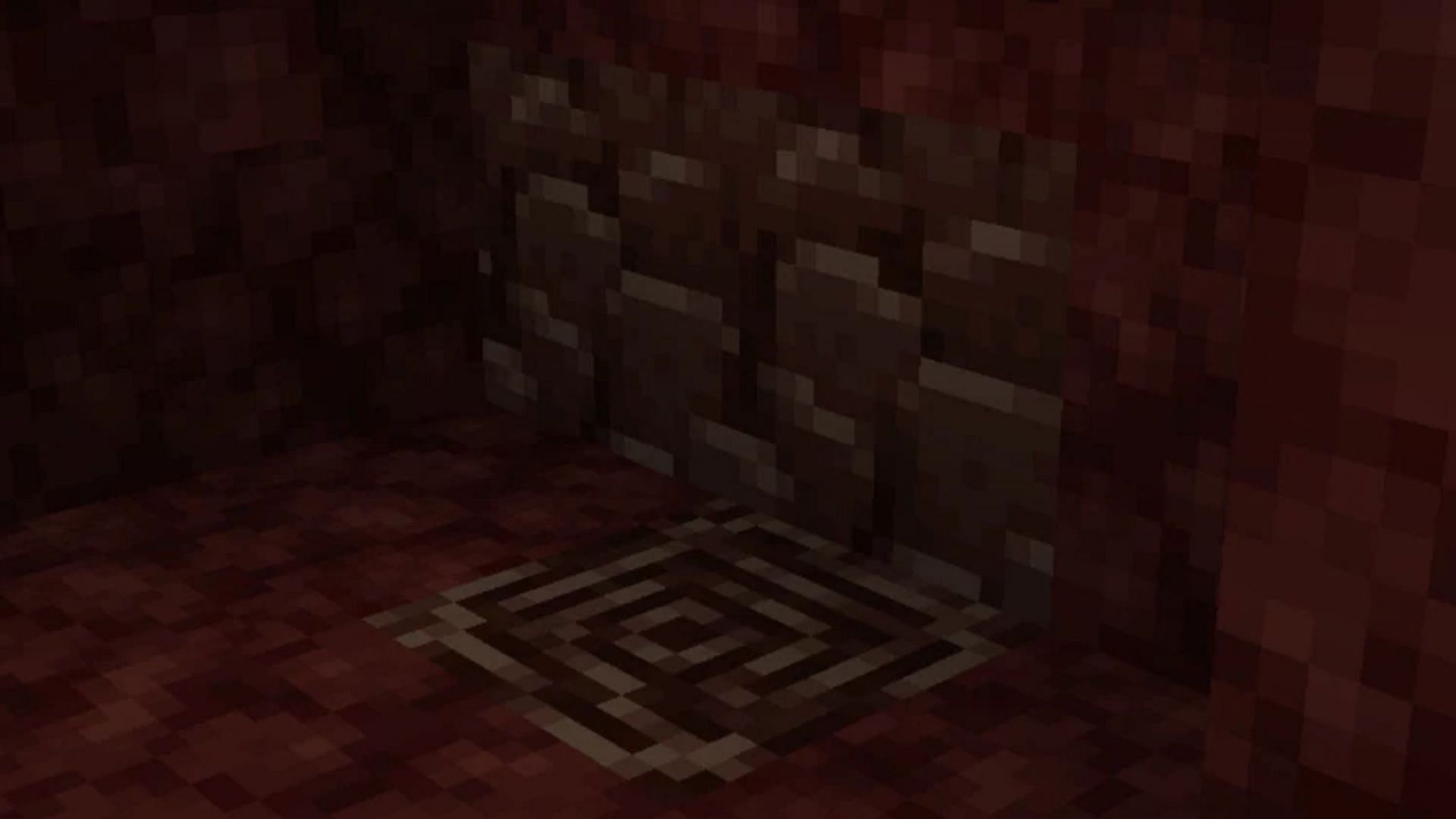 Ancient debris as depicted on Minecraft.net (Image via Mojang)