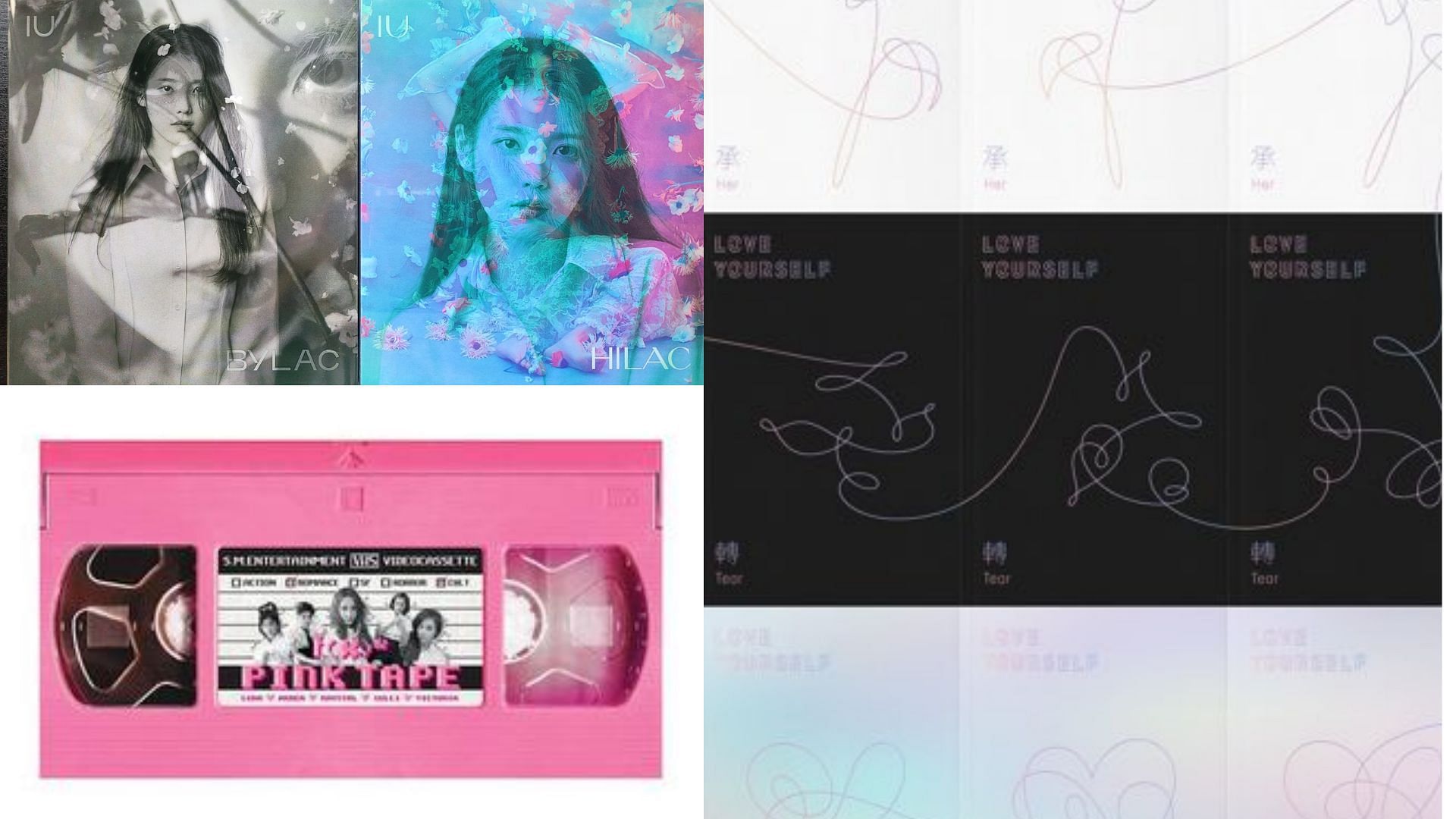 Can You Recognize These K-Pop Albums Without Color?