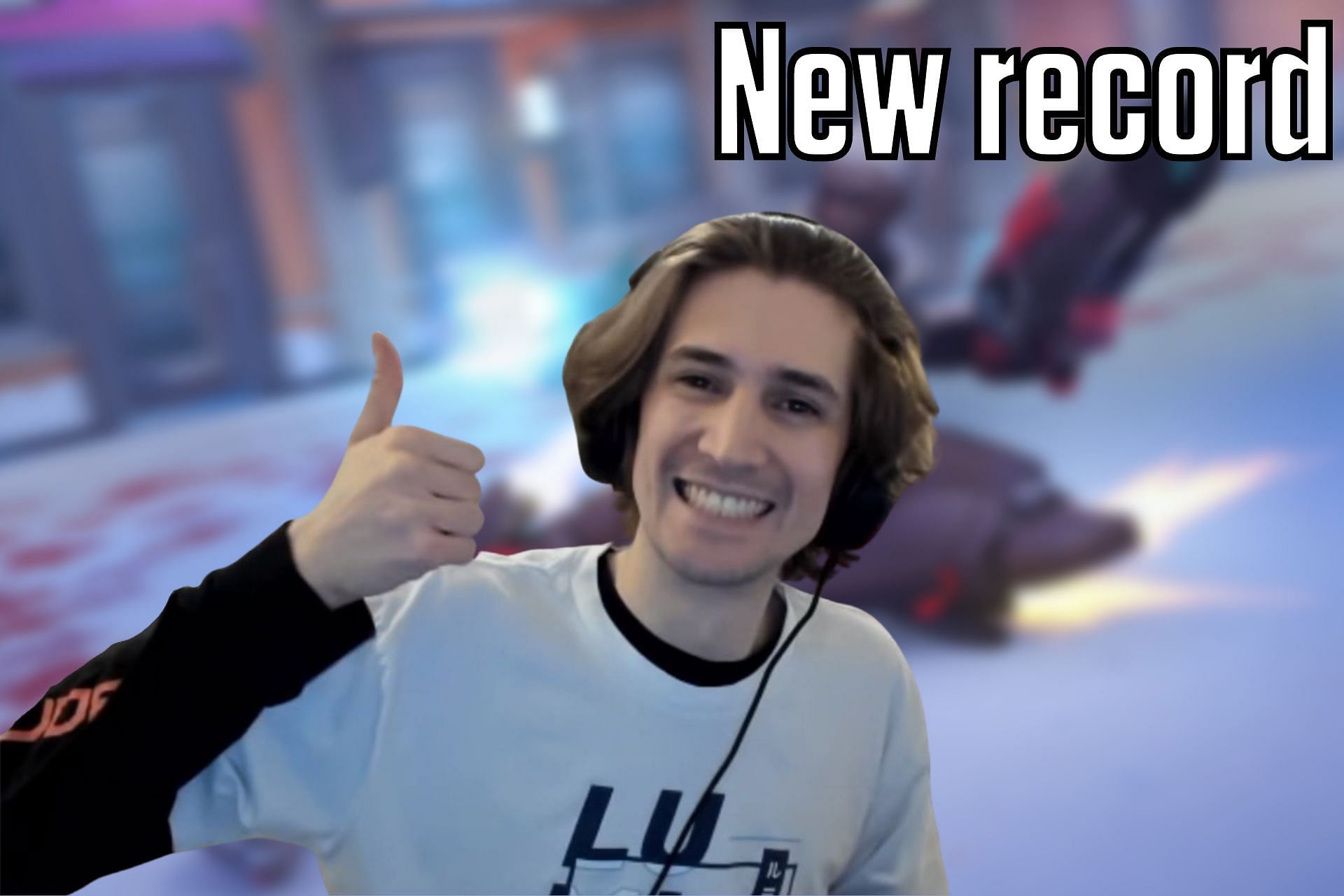 xQc sets new viewership records with Overwatch 2 stream (Image via Sportskeeda)