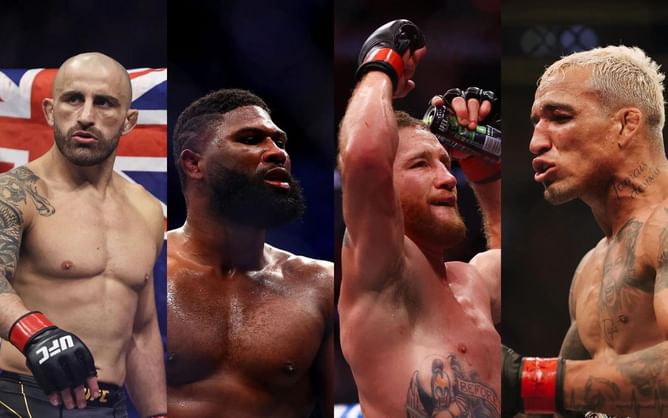 It's going to be a firefight - Alexander Volkanovski and Curtis Blaydes share their picks for Charles Oliveira vs. Justin Gaethje title fight