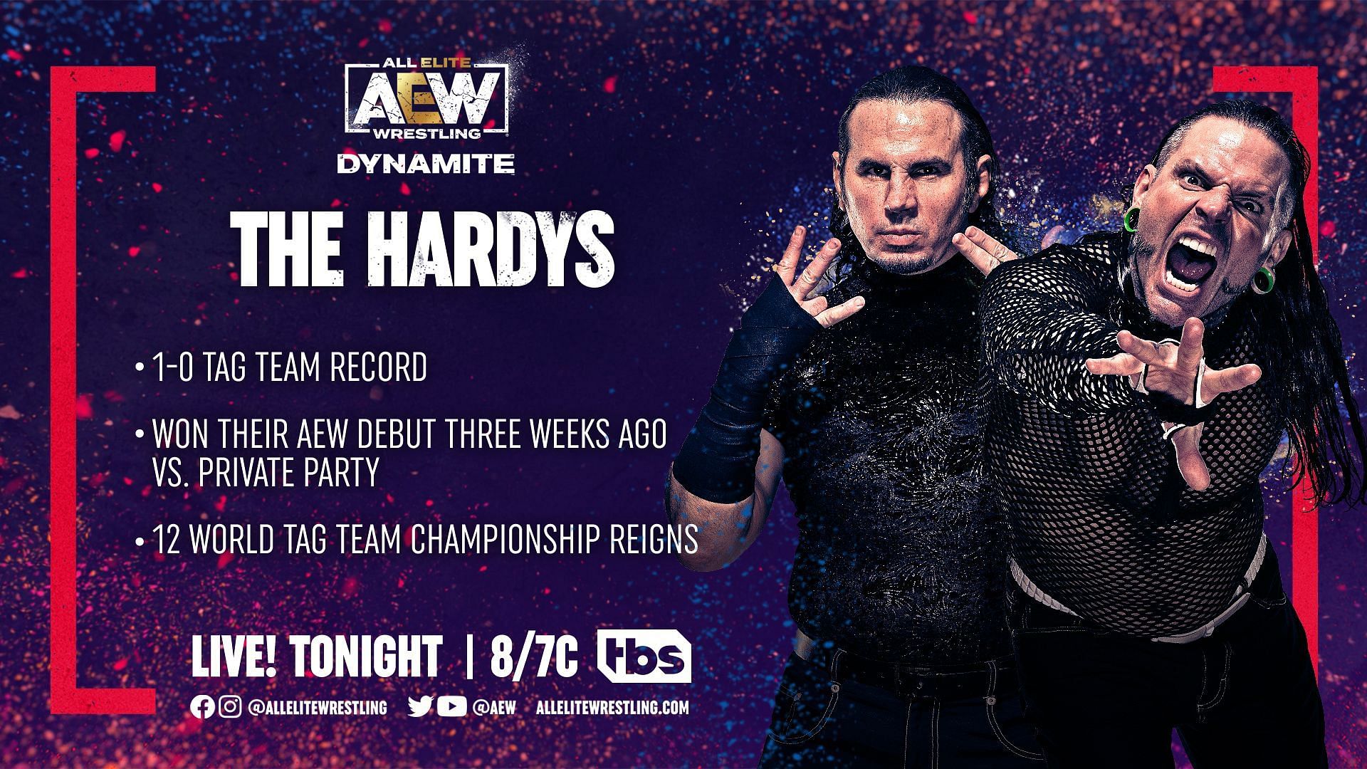 The Hardy Boys faced The Butcher &amp; The Blade in a Tables Match