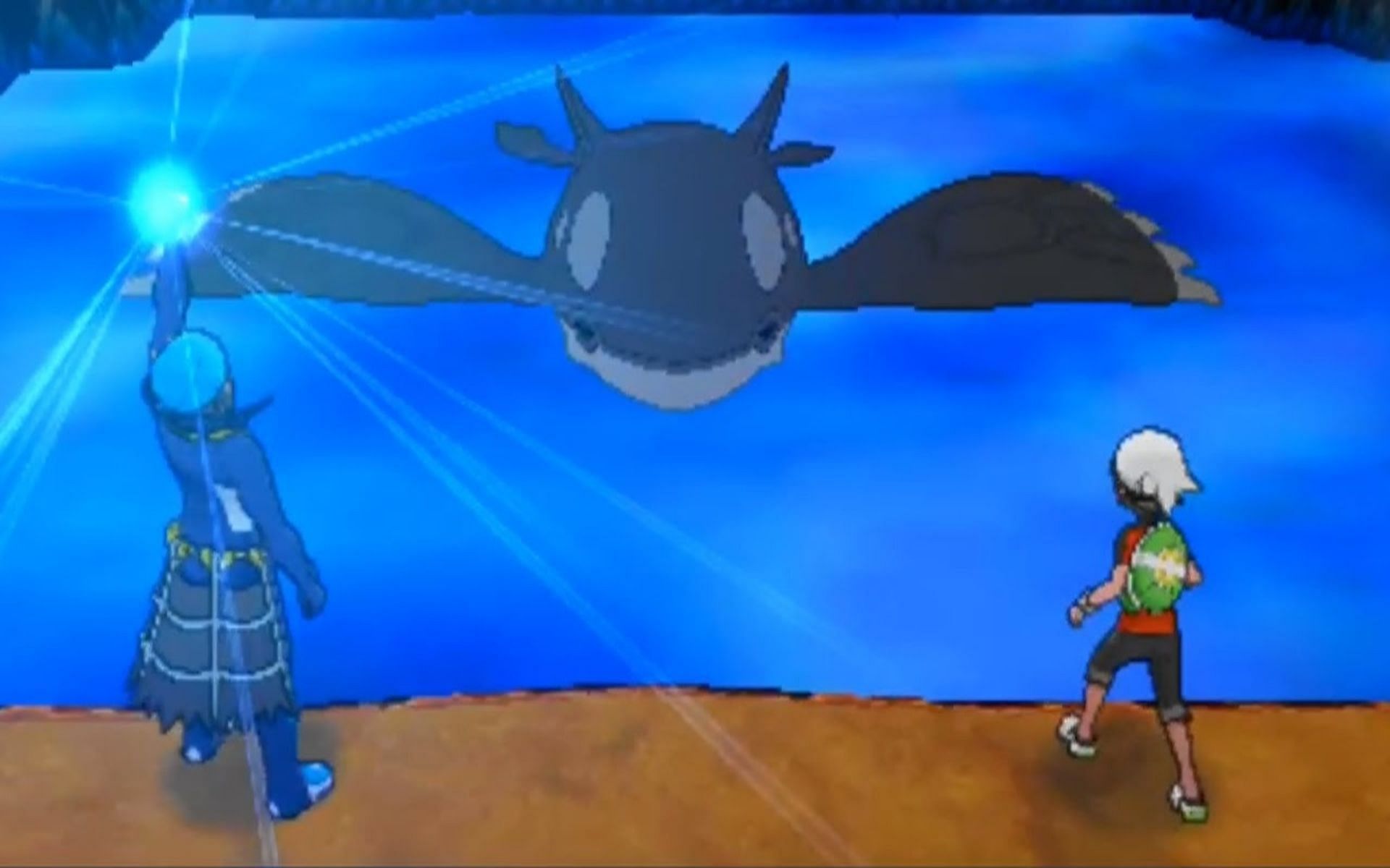 Kyogre, especially its Primal Version, can be difficult to battle (Image via Game Freak)