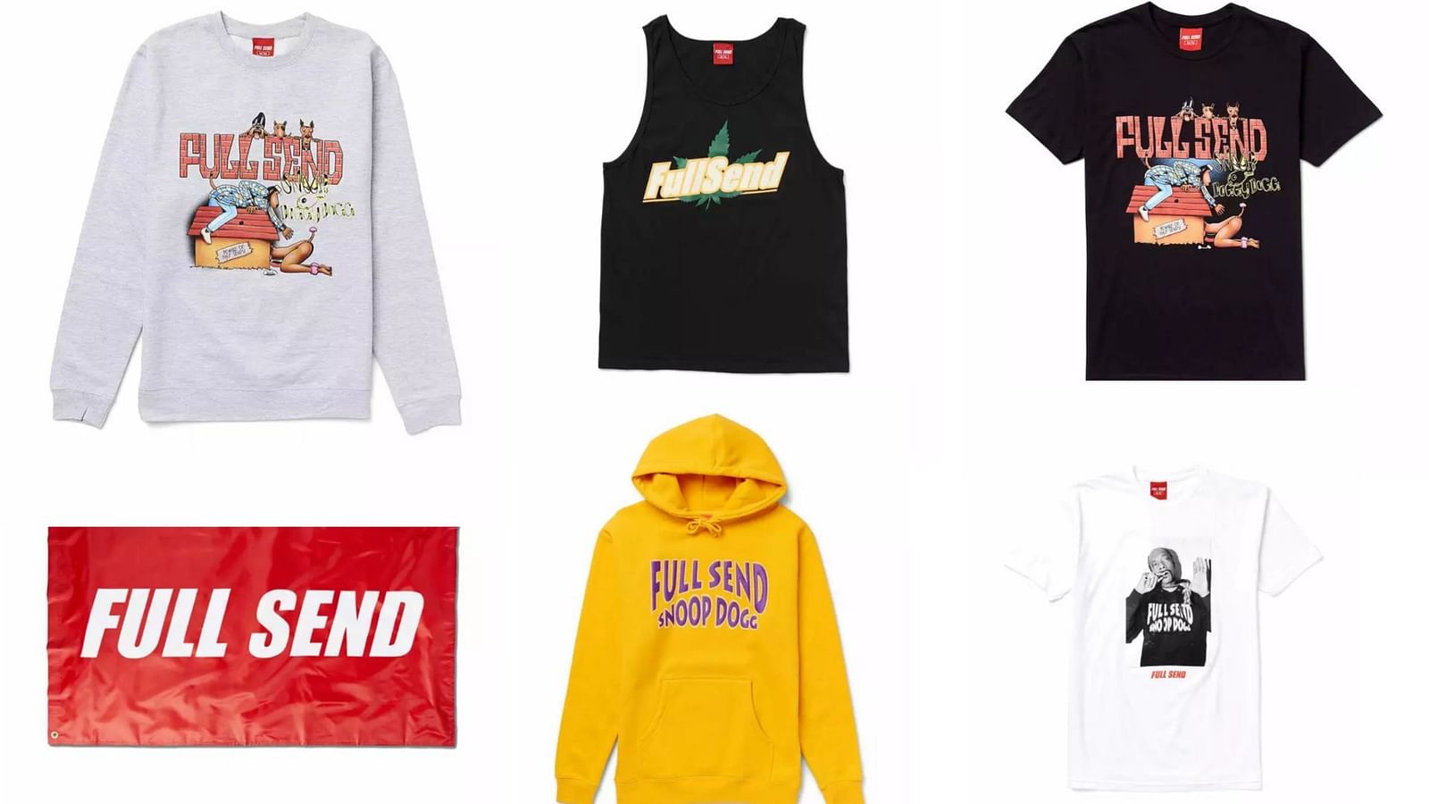 Snoop Dogg x Full Send merch: Where to buy, price, and more details ...