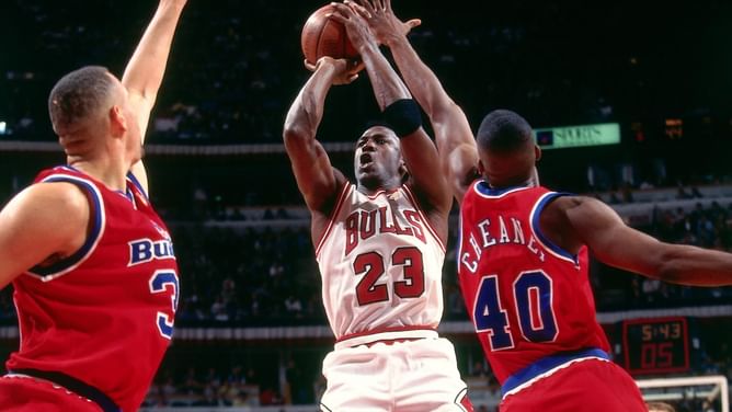 "Without a doubt the best player I ever played against" - Former NBA player Calbert Cheaney on facing Michael Jordan in the 1997 Playoffs