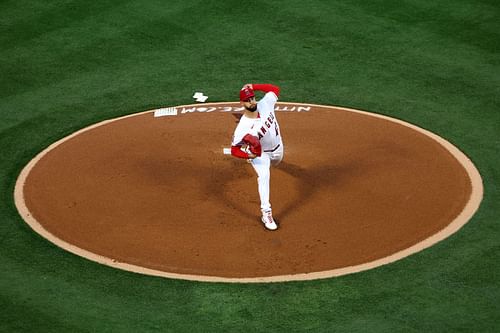 Angels starter Patrick Sandoval struck out nine Cleveland Guardians in a winning effort last night.