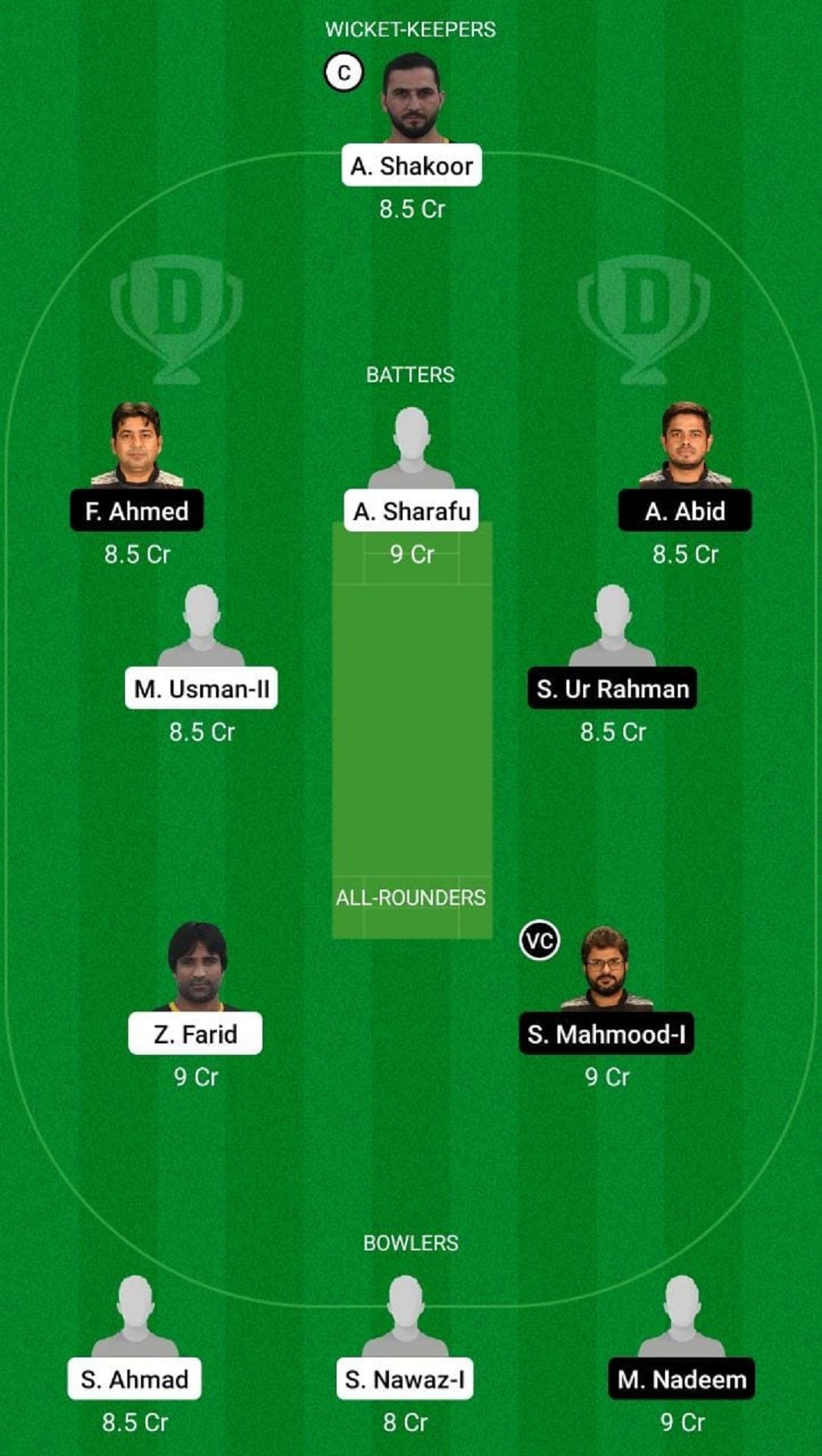 FM vs TVS Dream11 Fantasy Suggestion #2