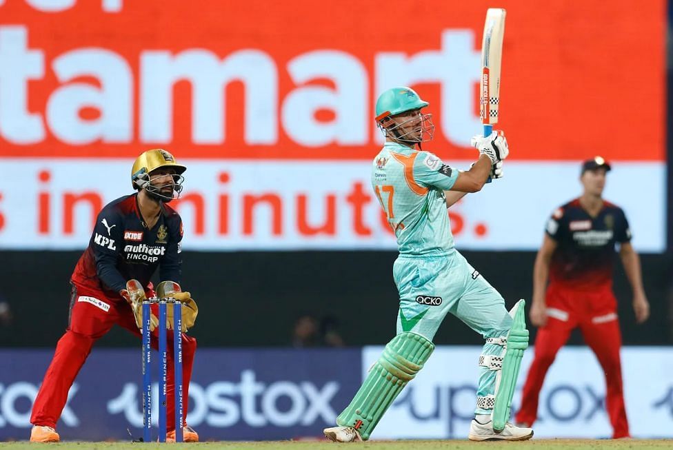 Marcus Stoinis&#039; late onslaught could not take the Lucknow Super Giants to a win [P/C: iplt20.com]
