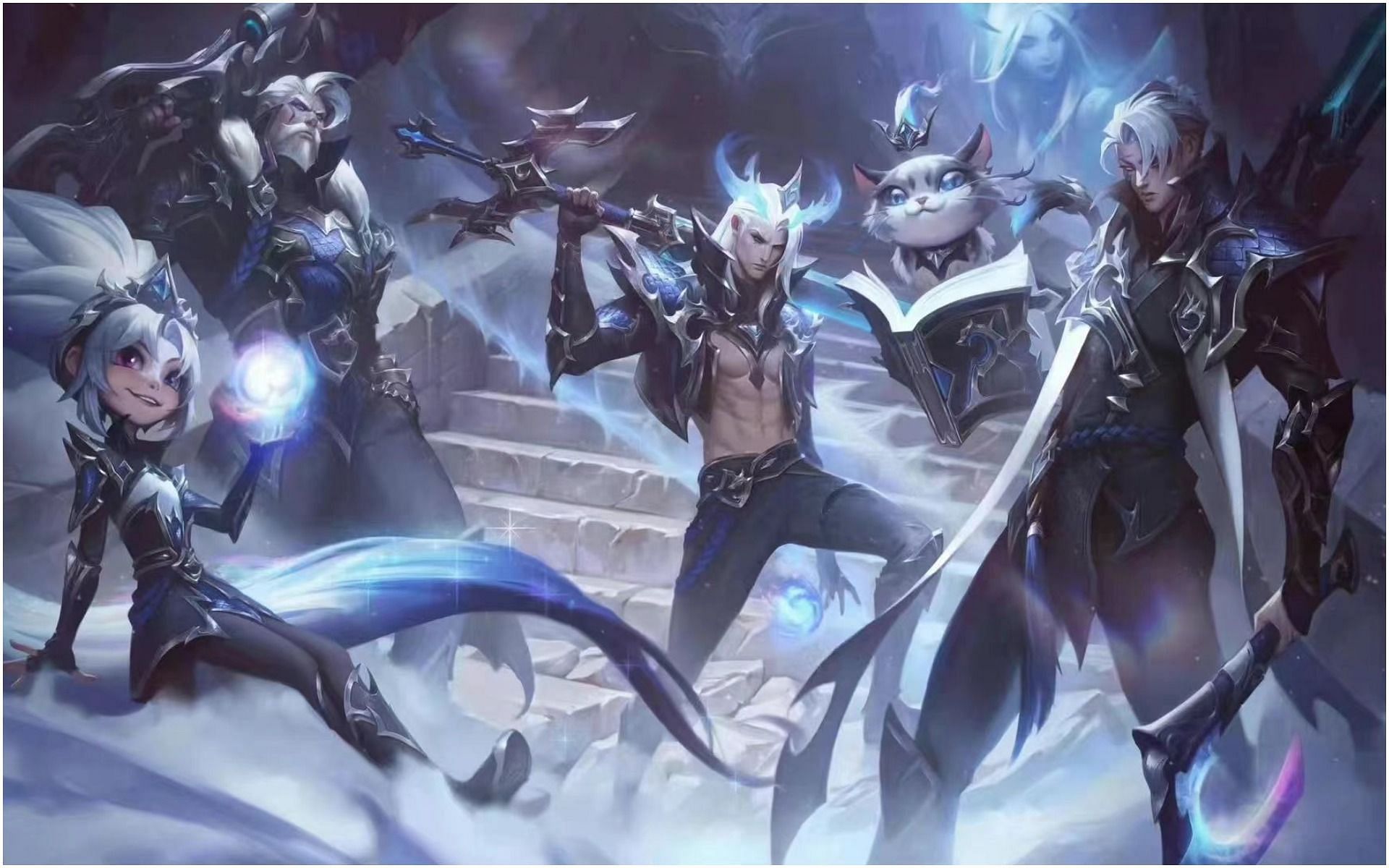 EDG&#039;s Worlds 2021 skins may have been leaked by Chinese community (Image via League of Legends)