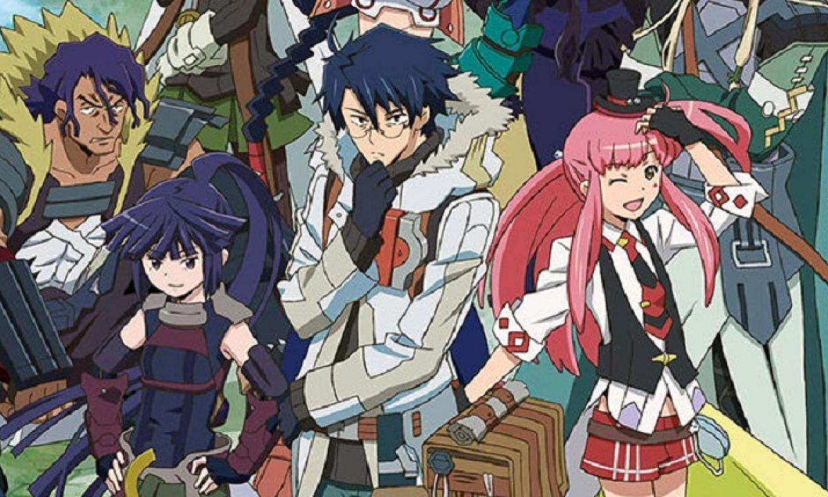 All central characters in the anime Log Horizon (Image via Satelight)