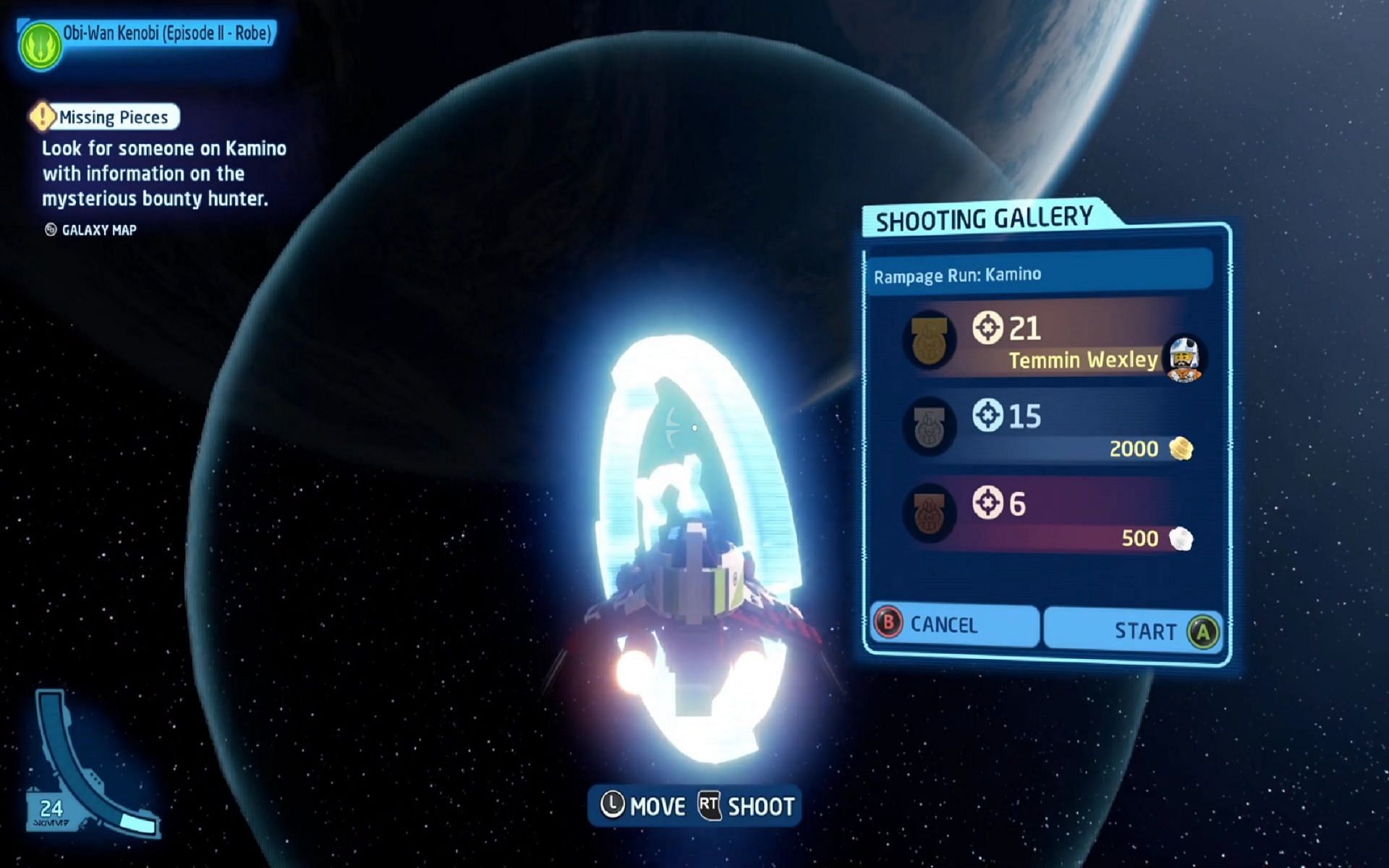 A challenge accessible in Kamino Space (Image via Bry_Fo LetsPlay/YouTube)