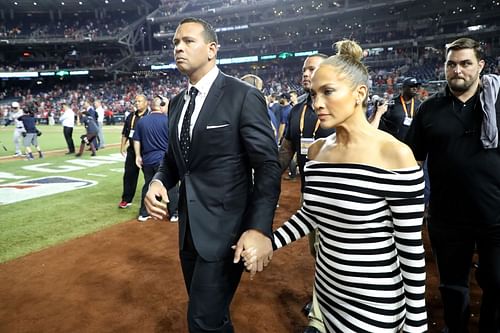 Alex Rodriguez and Jennifer Lopez