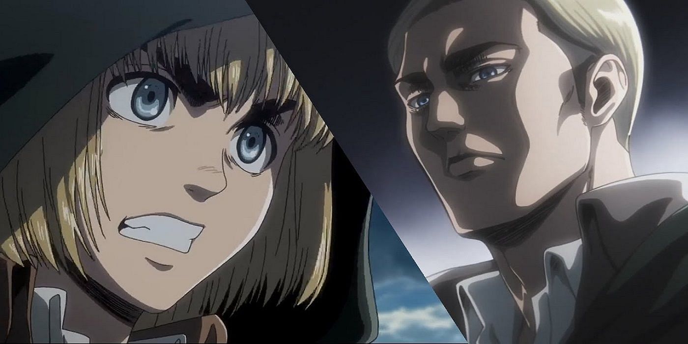 There has been a constant debate on who is smarter between Armin and Erwin (Image via Wit)