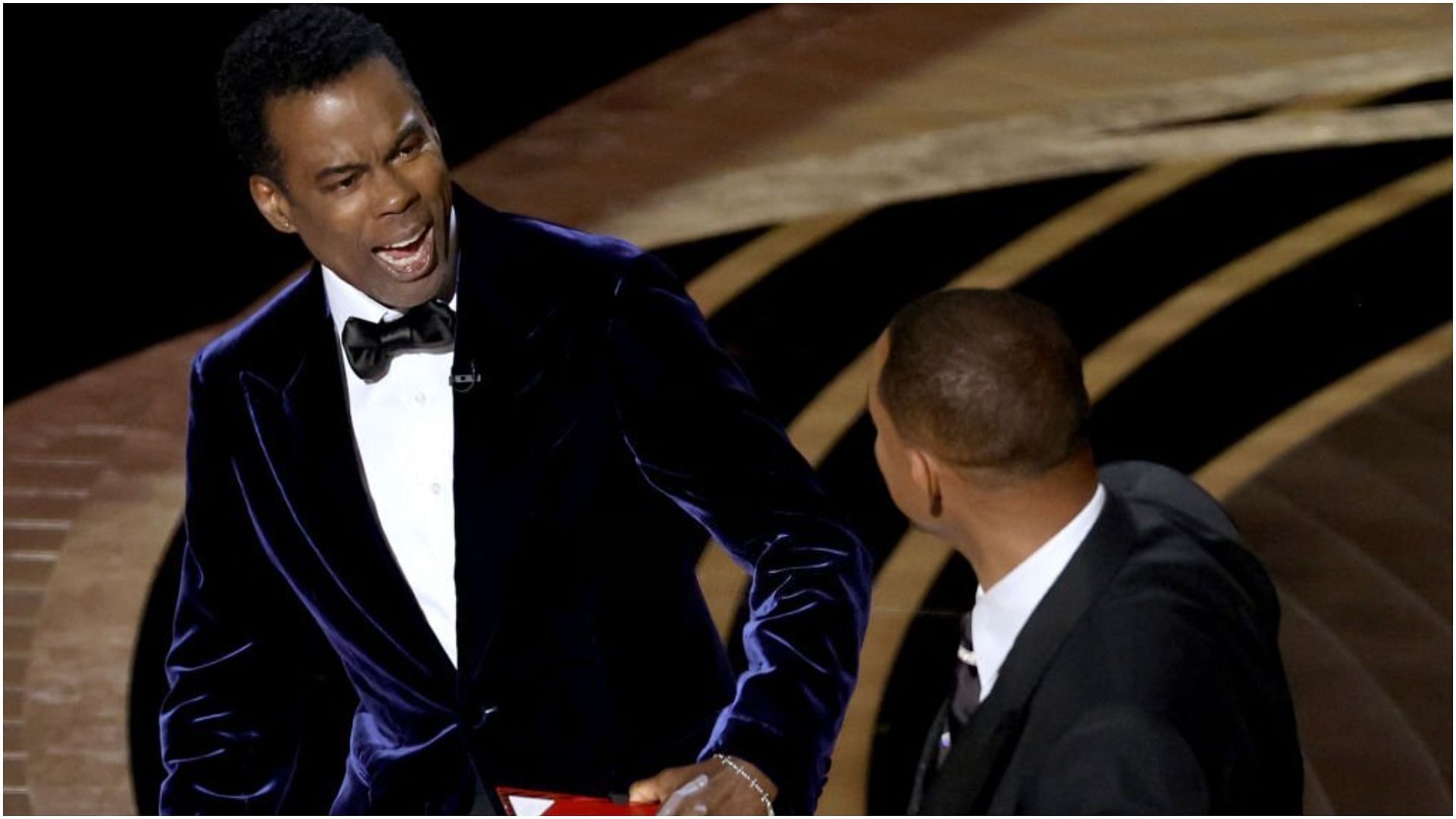 Will Smith slapped Chris Rock at the 94th Academy Awards (Image via Neilson Barnard/Getty Images)