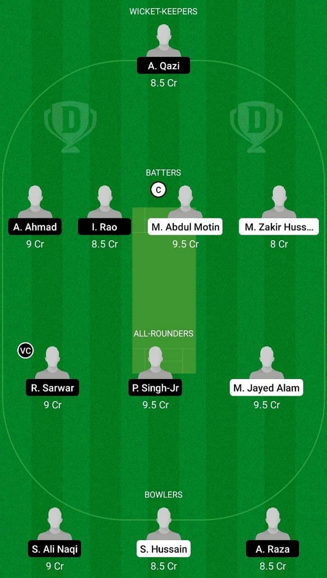 FRD vs PNJ Dream11 Fantasy Suggestion #2