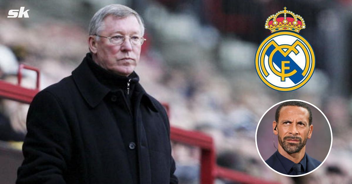 Rio Ferdinand claims Sir Alex Ferguson was disappointed on losing out on Madrid star