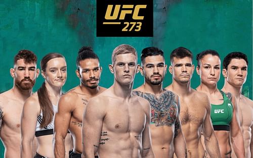 UFC 273 prelims and early prelims full results [Image credits: ufc.com]