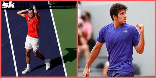 Taylor Fritz takes on Cristian Garin in the quarterfinals of the U.S. Men's Clay Court Championships