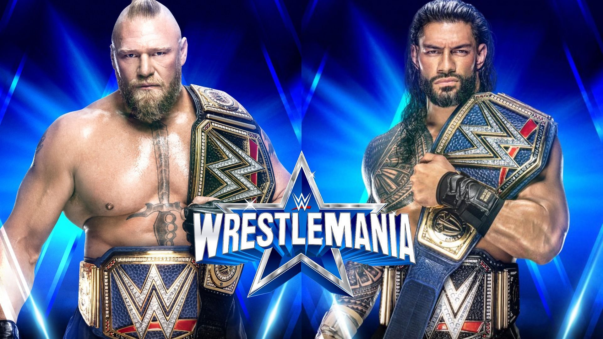 WWE WrestleMania 38 में रोमन रेंस और ब्रॉक लैसनर के बीच होगा ऐतिहासिक मुकाबला