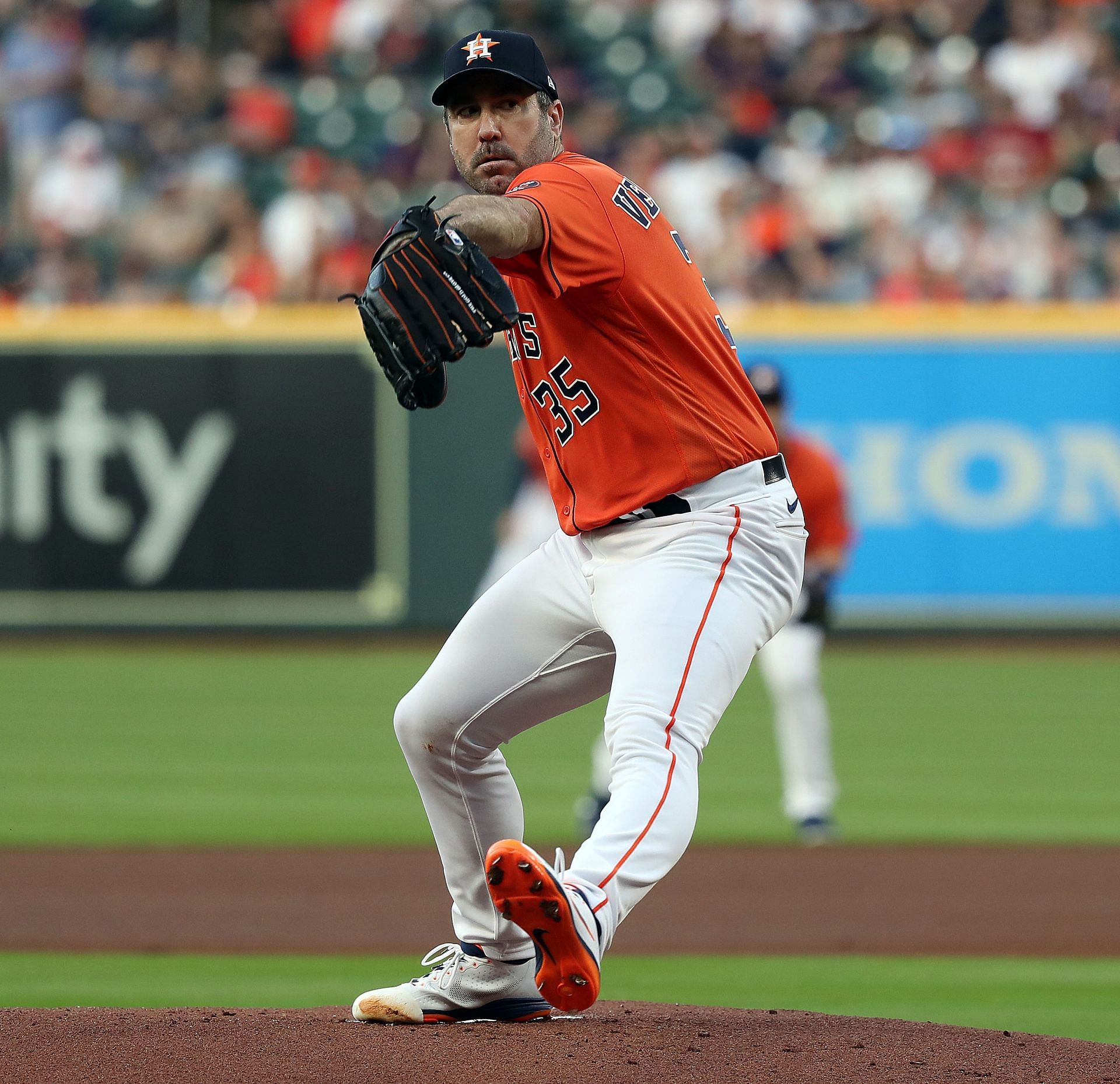 Justin Verlander #35 of the Houston Astros