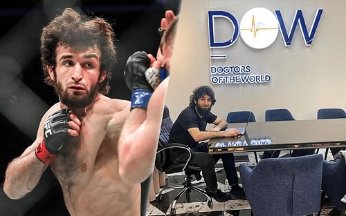 Zabit Magomedsharipov announces pursuit of a career in the medical field [Photo credit: @zabit_magomedsharipov on Instagram]