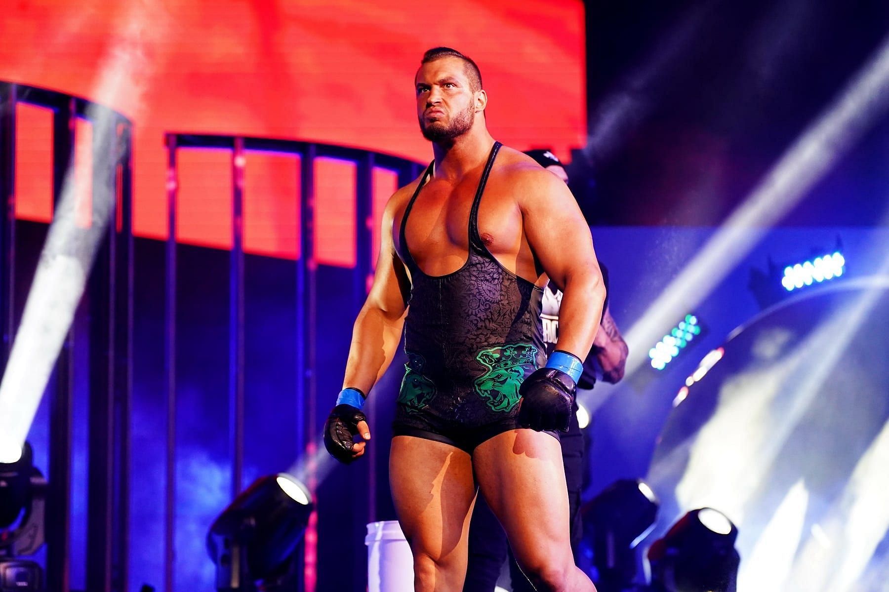 Wardlow is the former bodyguard of MJF in AEW.