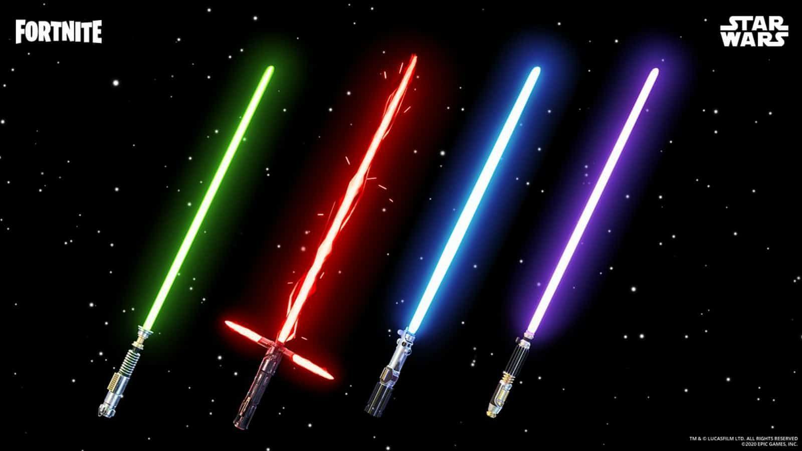 Lightsabers may also return to Fortnite (Image via Epic Games)