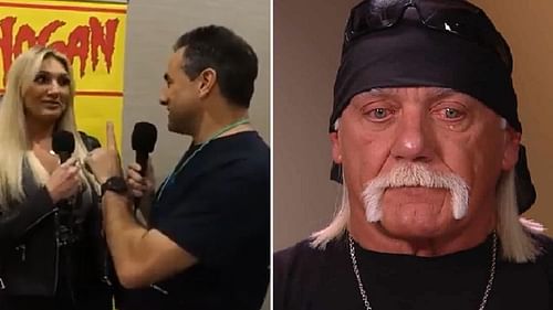Brooke Hogan dodges question about her father, Hulk Hogan