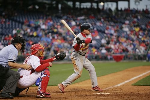 Shortstop David Eckstein was the 2006 WCS MVP for the St. Louis Cardinals