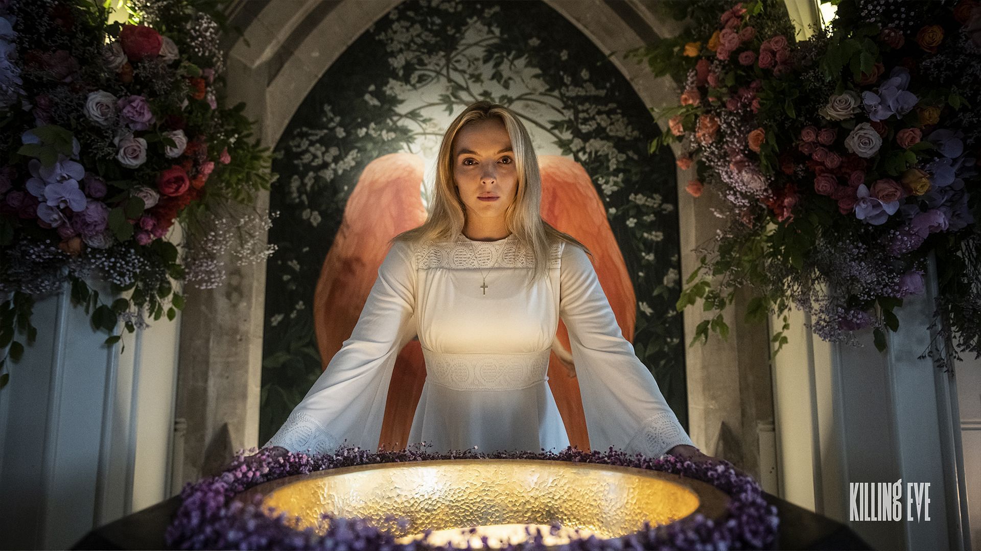 Villanelle for her baptism (Image via BBC America)