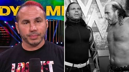 The Hardy Boyz reunited recently in All Elite Wrestling.