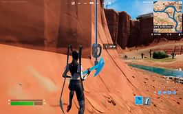 How to use an Ascender at Chonker's Speedway and Command Cavern in Fortnite Chapter 3 Season 2