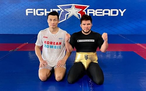 The Korean Zombie (Left) and Henry Cejudo (Right) (Image courtesy of @henry-cejudo instagram)