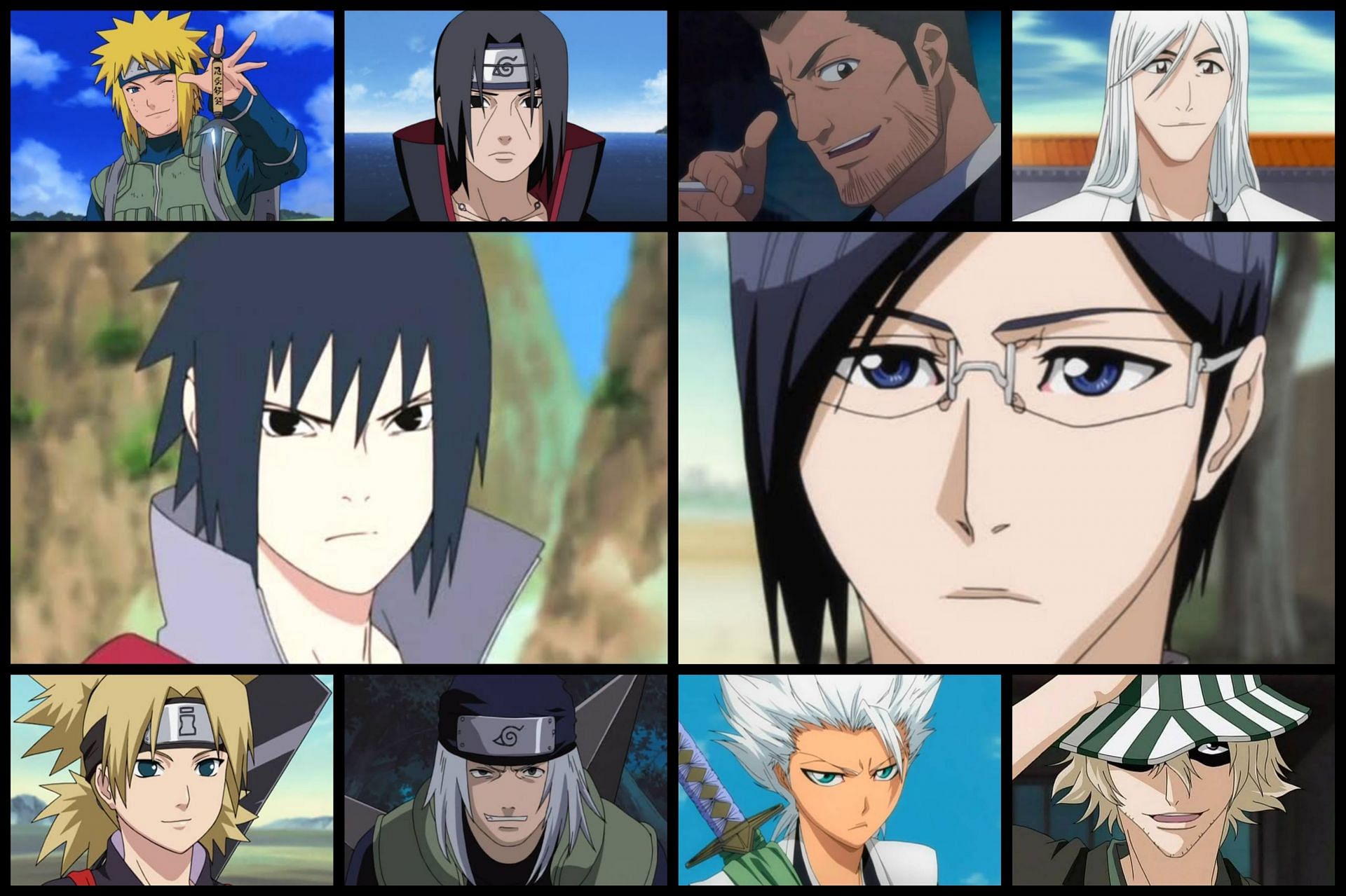 Five more pairs of shared voices from Naruto and Bleach (Image via Studio Pierrot)