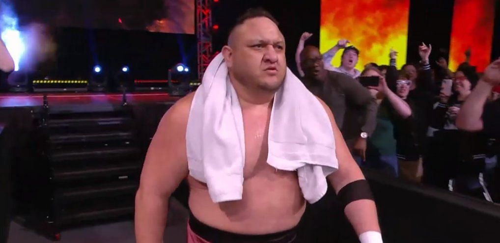 Samoa Joe showed up at ROH: Supercard of Honor