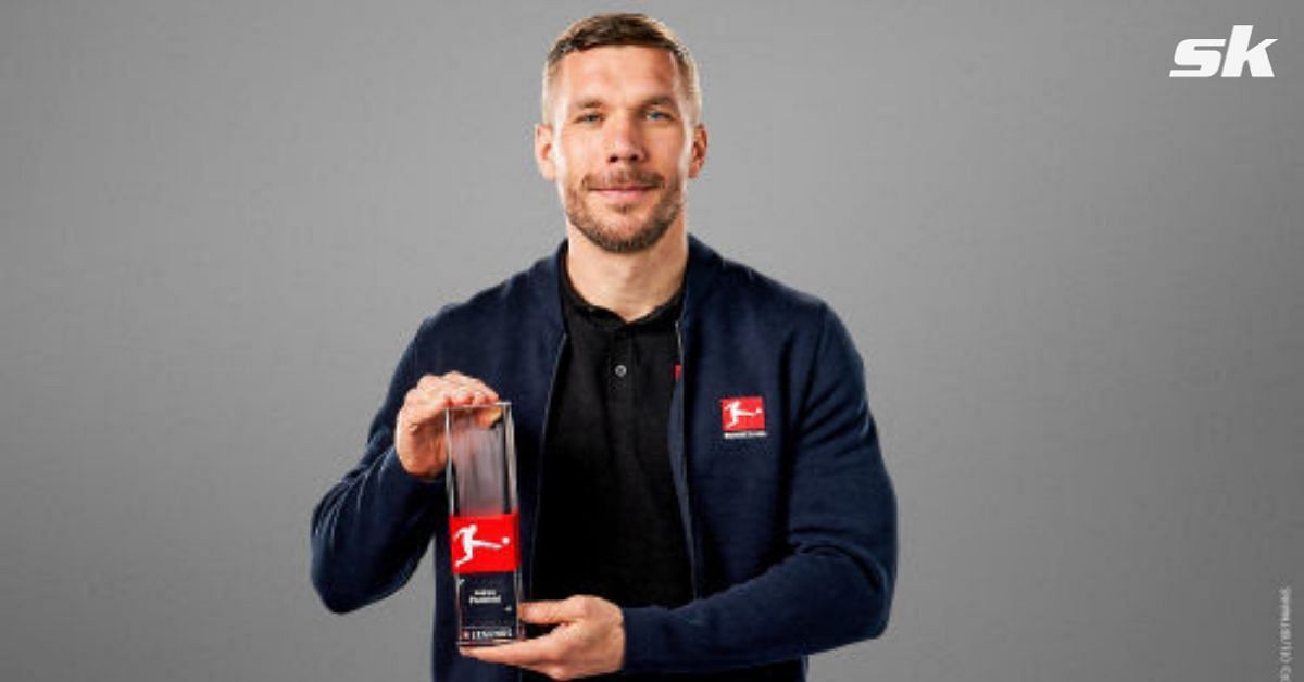Lukas Podolski has officially been announced as a Bundesliga legend