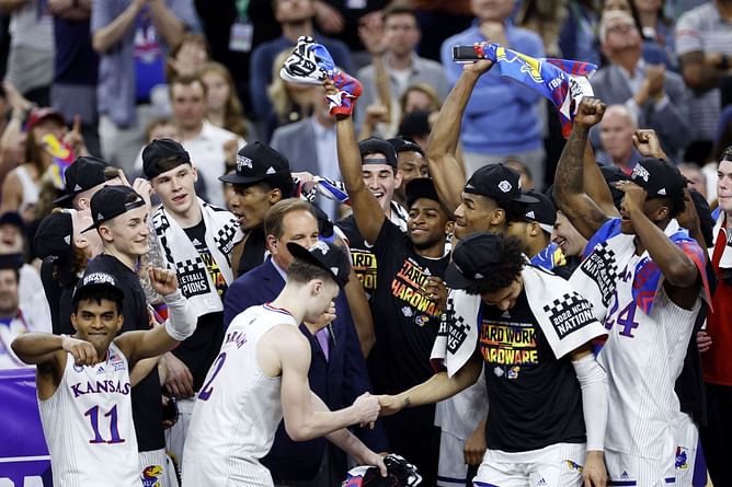 Watch: Caleb Love misses game-tying 3 for North Carolina as Kansas Jayhawks win NCAA championship