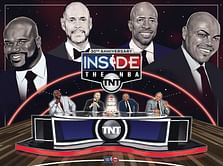 ICYMI: Shaquille O'Neal and Inside the NBA crew catch Charles Barkley off-guard as they play the 'Hawk' prank on him on second successive day