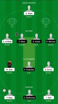 AJH vs DUA Dream11 Prediction - Sharjah Ramadan T20 League