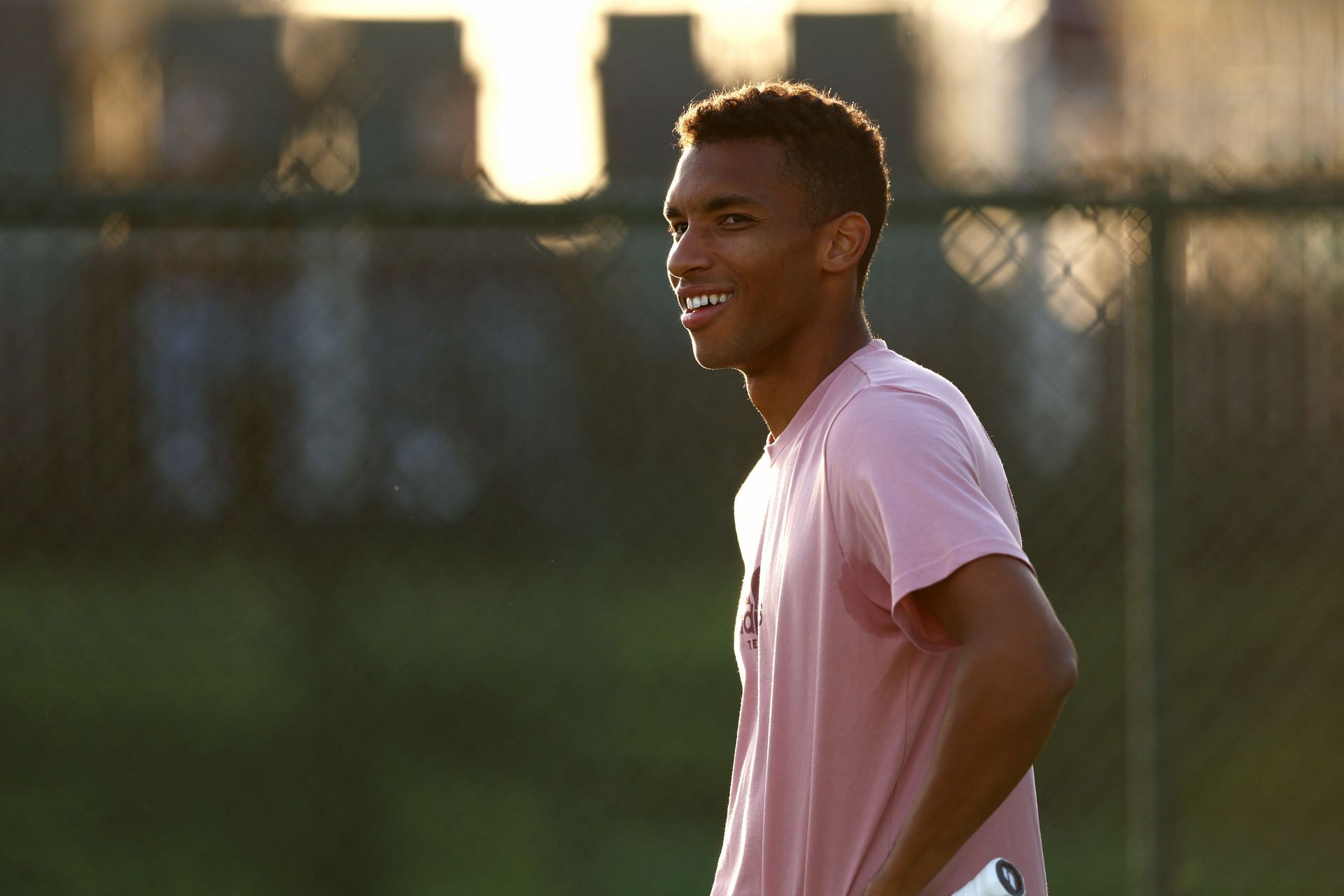 Felix Auger-Aliassime at the 2022 Indian Wells Open.