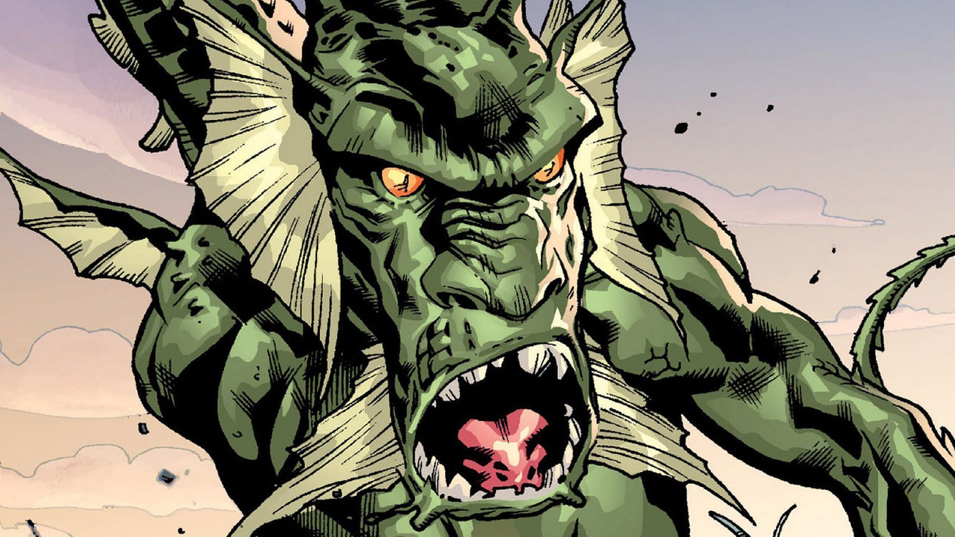 Fin Fang Foom can mimic any human using his shapeshifting abilities (Image via Marvel)