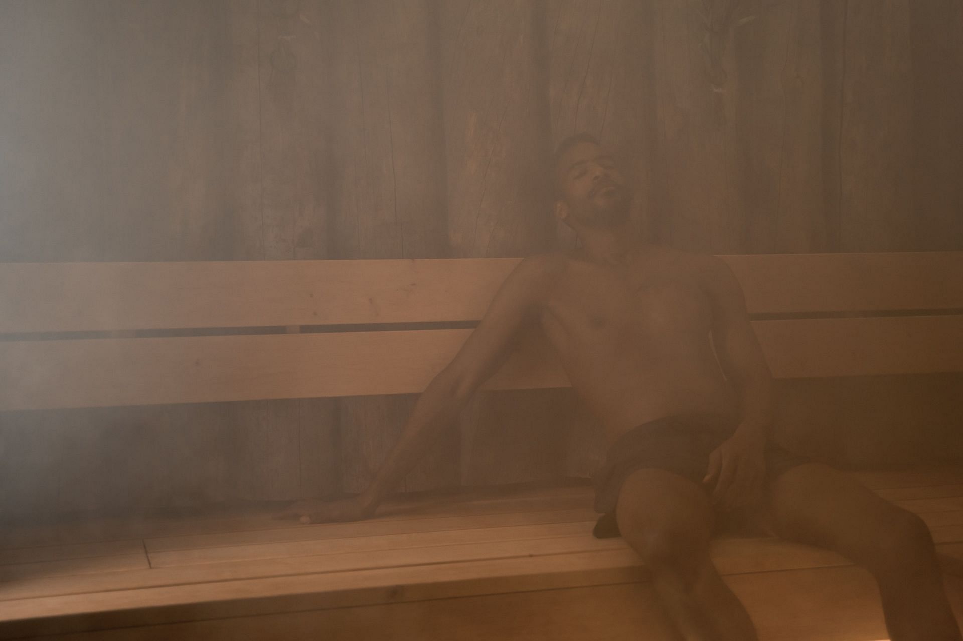 Sauna is a great way to relax your muscles. (Image by Ron Lach / Pexels)