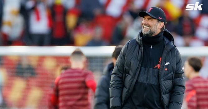 "Puts him in the bracket of legend" - Jurgen Klopp heaps praise on Liverpool forward and calls him 'a machine'