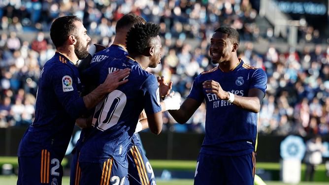 Real Madrid beat Celta Vigo to build momentum ahead of testing Chelsea clash