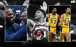 “Giannis is trying to sit at the table with the GOATs….with Jordan, and Bron, and Kareem, and Magic ” - Kendrick Perkins believes Giannis Antetokounmpo is not satisfied with his success, says he’s the MVP