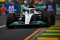 "They're seemingly very fast this weekend" - Mercedes' George Russell surprised after getting 'pipped by one of the McLarens'