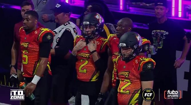 WATCH: Johnny Manziel connects with NFL HOFer Terrell Owens for a near touchdown during Fan Controlled Football game