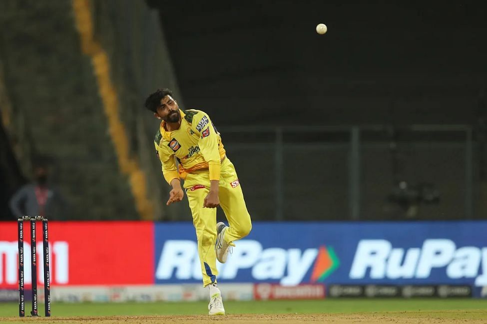 Ravindra Jadeja bowled just two overs against the Punjab Kings [P/C: iplt20.com]